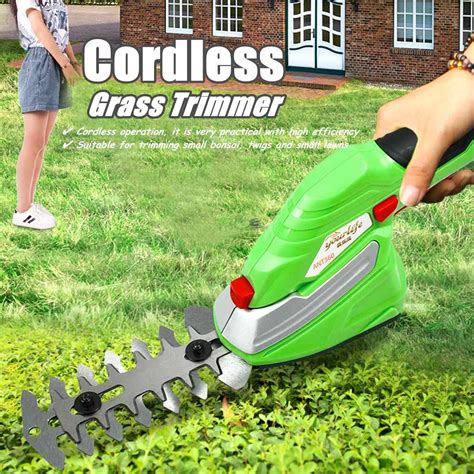 Electric lawn mower, pruning - sound effect