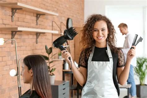 Hairdresser: scissors and hair dryer - sound effect