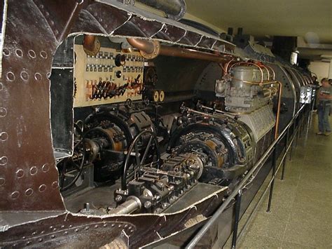 German submarine u1: the work of diesels - sound effect