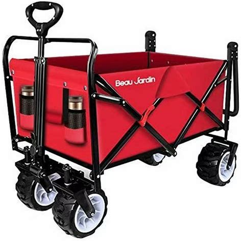 Wagon pushing a big cart in a warehouse - sound effect