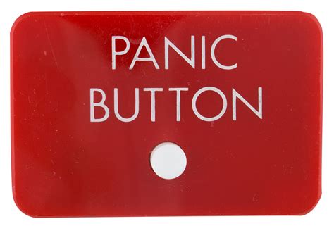Panic button pressed - sound effect