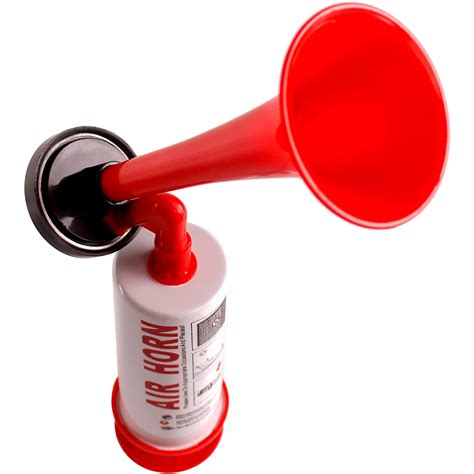 Air horn indoors - sound effect