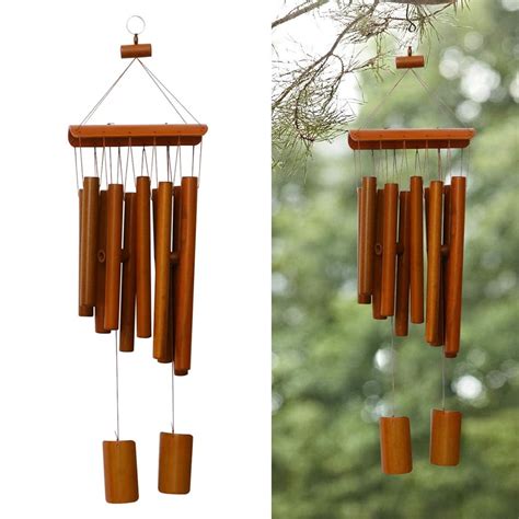 Wooden wind chimes (2) - sound effect