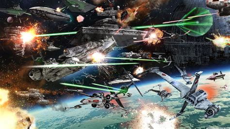Star wars space war - sound effect