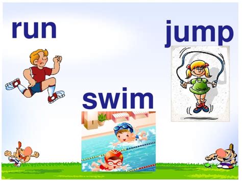 Run, jump and swim - sound effect