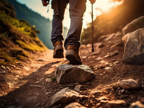 Fast walking on a rocky surface - sound effect