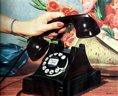 Rotary phone, random dialing - sound effect