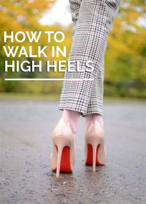 Walking in high heels - sound effect