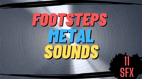 Shuffling footsteps on metal - sound effect