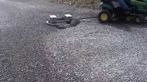 Drag something on the gravel - sound effect