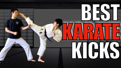 Kicks in karate - sound effect