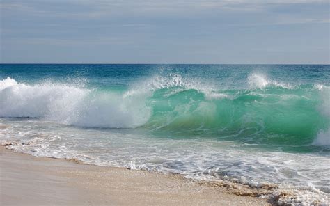 Coastal waves - sound effect