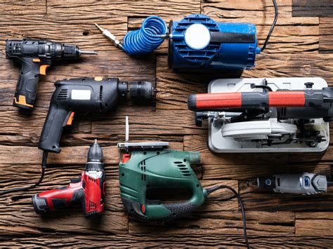 Power tool operation - sound effect