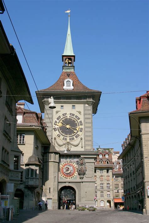 Clock tower in bern - sound effect