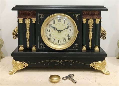 Ticking of several mantel clocks - sound effect