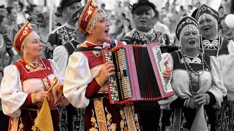 Traditional music russian break - sound effect