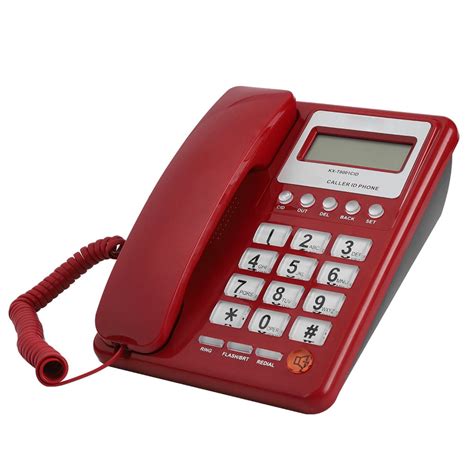 Home phone: bell rings, picks up and hangs up - sound effect