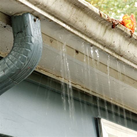 Water dripping and running down from the roof on the street - sound effect