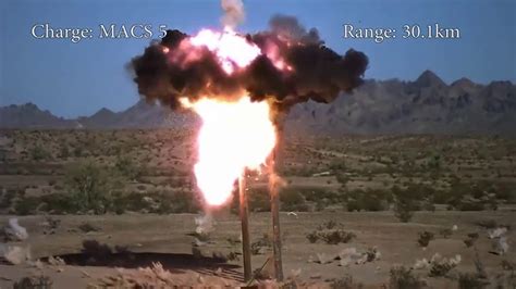 Flying artillery shell, explosion - sound effect