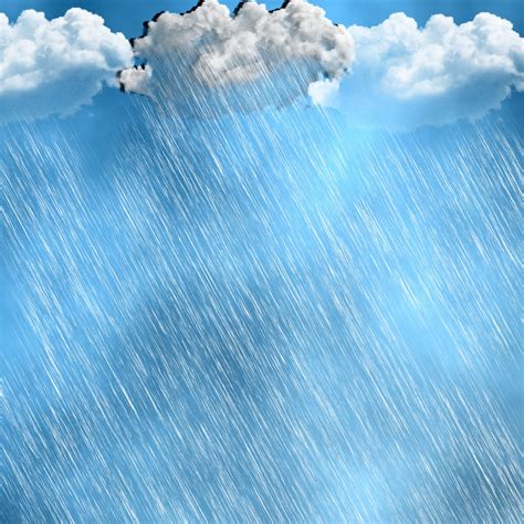 Rain: medium rain dripping on the ground - sound effect