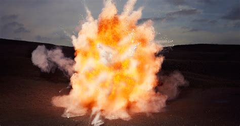 Shots, explosions - sound effect