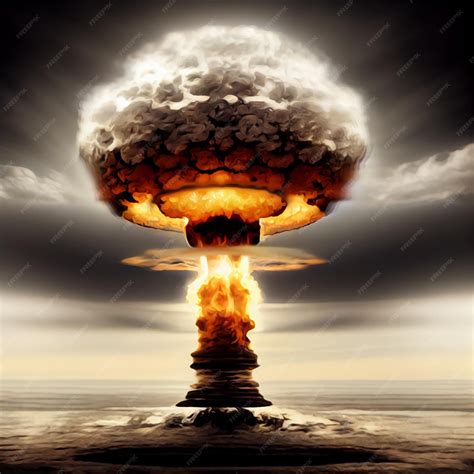 Nuclear bomb explosion - sound effect