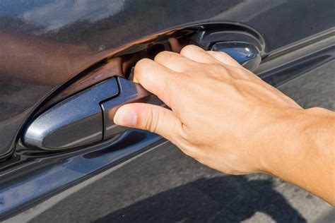 Car door lock, opened and closed - sound effect