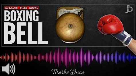 Bell in the boxing ring - sound effect