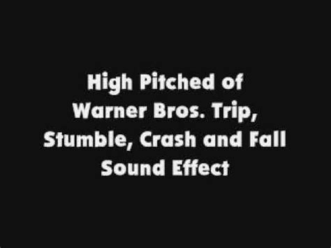 Stumble, crash, fall - sound effect