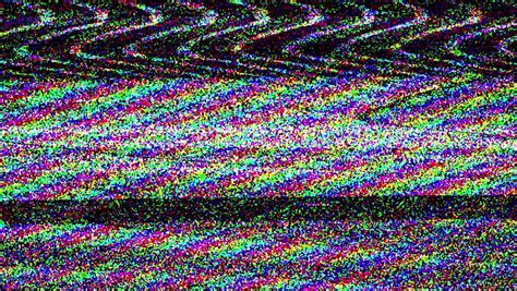 Static noise with breaks - sound effect