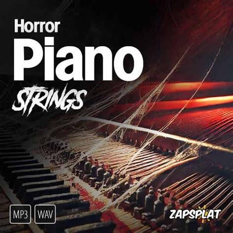 Scary piano, various effects - sound effect