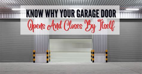 Garage door opens and closes - sound effect