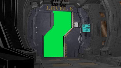 Spaceship door opens and closes - sound effect