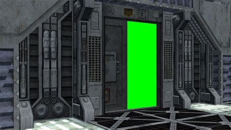 Spaceship door opens and closes - sound effect