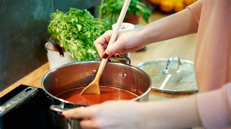 Soup is stirred in a bowl - sound effect