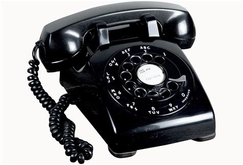 Antique phone from the 50s: pick up the phone and hang up - sound effect