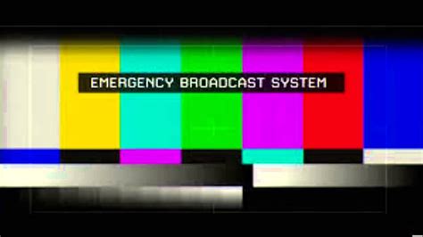 Emergency broadcast system test - sound effect