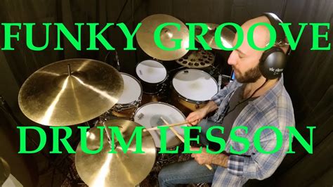 Funky groove drums - sound effect
