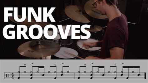 Funky groove drums - sound effect