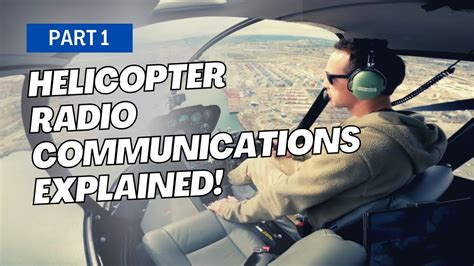 Helicopter, sound inside, in flight, radio communication