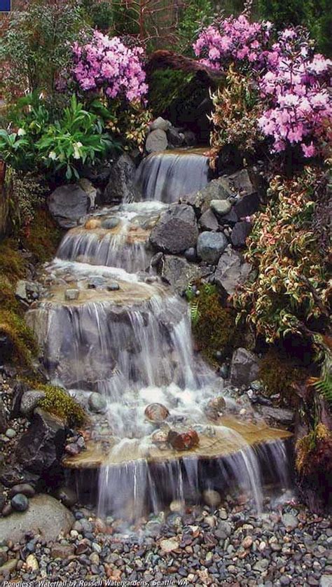 Water, small waterfall - sound effect