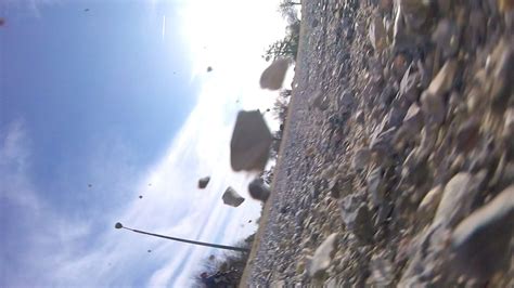 Driving on gravel (slow) - sound effect