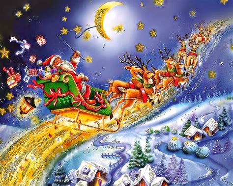 Magical santa claus on a sleigh (2) - sound effect