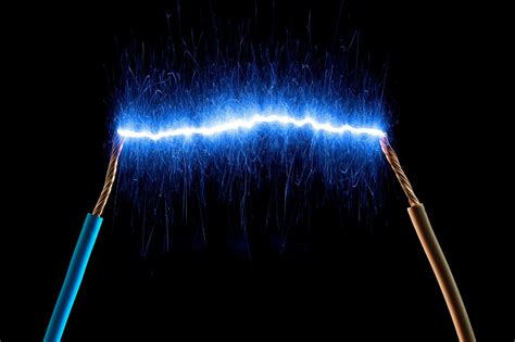 High voltage electrical sparks - sound effect