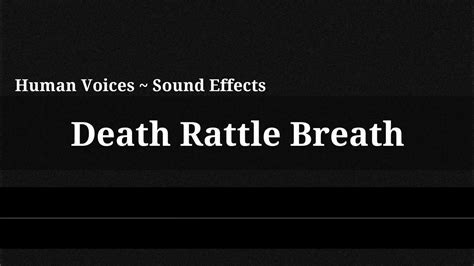 Hit effect breath of death - sound effect