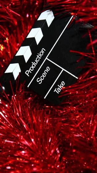 Clapperboard with tinsel - sound effect