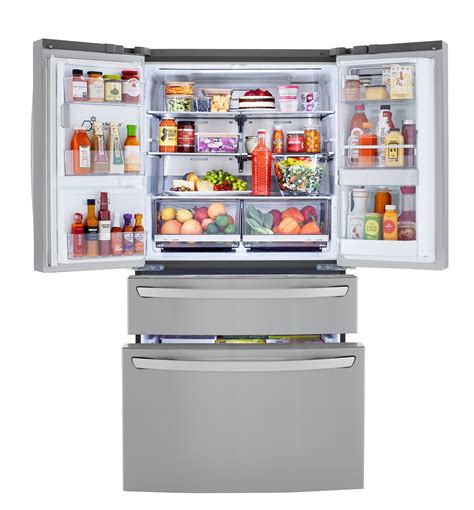 Refrigerator: door opening, noise inside, door closing - sound effect