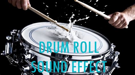 Drumroll effect - sound effect