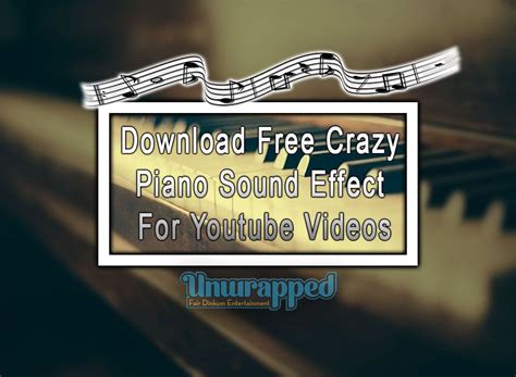 Crazy piano sound effect