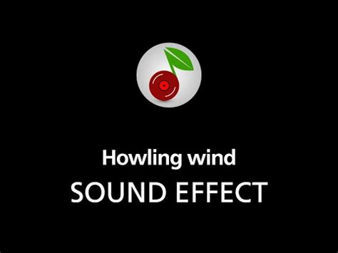 Howling wind (4) - sound effect